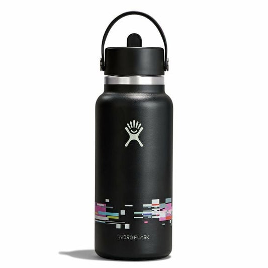32-oz-wide-mouth-with-flex-straw-cap-g2 le26-w32-1007-32-oz-wide-flex-straw-cap-glitch-black-straight.jpg